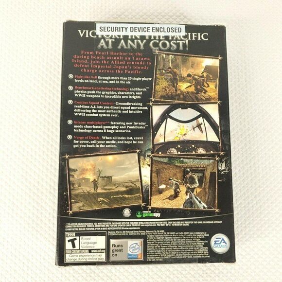 Medal of Honor Pacific Assault PC EA Games 2004 CD - Picture 4 of 7